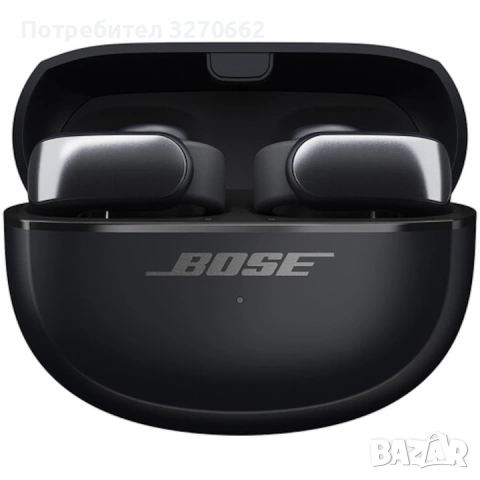 Слушалки Open-Ear BOSE Ultra Open Earbuds, True Wireless, Bluetooth, Микрофон, IPX4, Черен