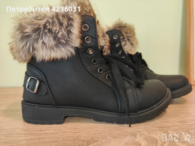Зимни боти, снимка 3 - Дамски ботуши - 54195788