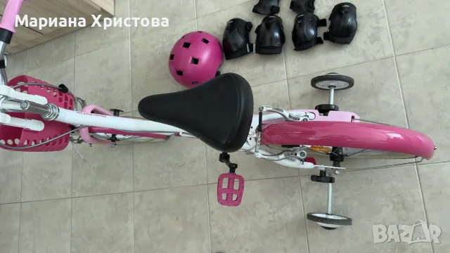 Колело Btwin 16 inch Doctor Girl 500 напълно оборудвано 4-6г, снимка 6 - Велосипеди - 55528512