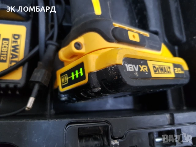Комплект DeWALT акумулаторни инструменти, снимка 7 - Куфари с инструменти - 54699020