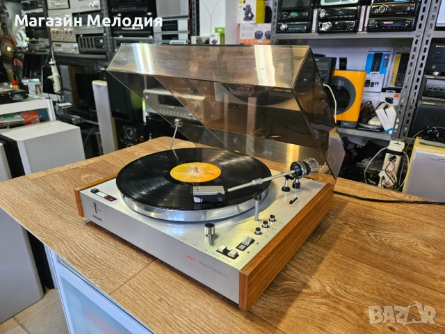 Грамофон Philips GA-202 Electronic (След профилактика + Нова доза и игла) – Made in Holland, снимка 14 - Грамофони - 54750527