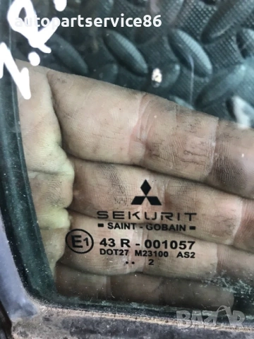 Странично задно дясно малко стъкло за Mitsubishi Carisma (1997–2002) 43R001057, снимка 2 - Части - 54750779