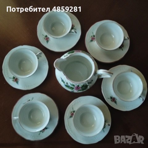 Порцеланов сервиз за кафе, снимка 2 - Сервизи - 55182660