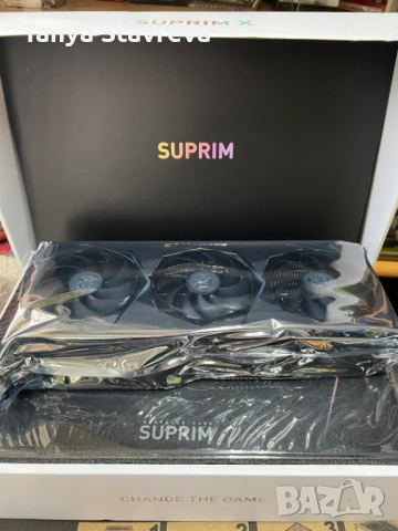Видеокарта MSI GeForce RTX3070 SuprimX НОВА, снимка 2 - Видеокарти - 54543844