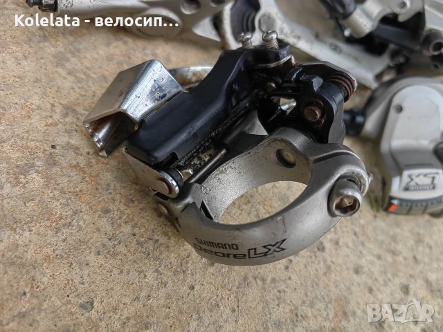 Shimano Deore LX групсет дерайльор спирачки курбели команда, снимка 4 - Части за велосипеди - 54461538