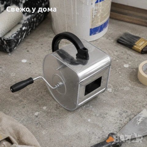 Професионална ръчна машина за мазилка – Бързо, лесно и равномерно нанасяне на декоративни, фасадни и, снимка 3 - Други машини и части - 55204686