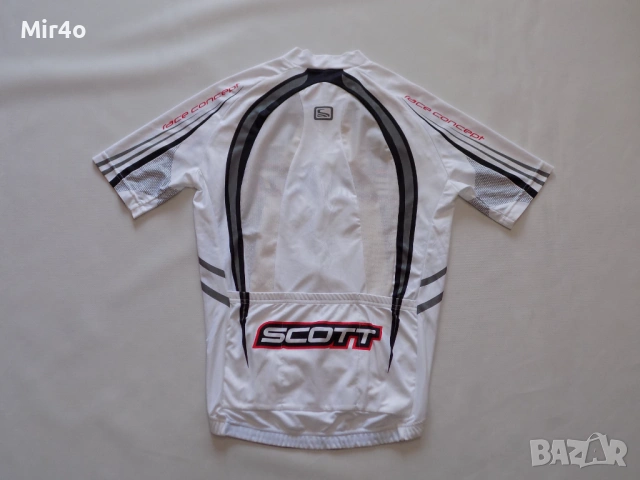 вело джърси scott екип тениска блуза фанела екип елек шосейно колоездене мъжко оригинал M, снимка 2 - Тениски - 54033540