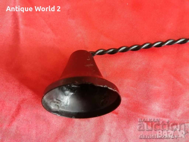 Голям ГАСИТЕЛ за Свещи, снимка 2 - Антикварни и старинни предмети - 54362289