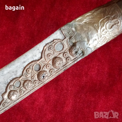 Османски ятаган с кания., снимка 7 - Антикварни и старинни предмети - 55168626