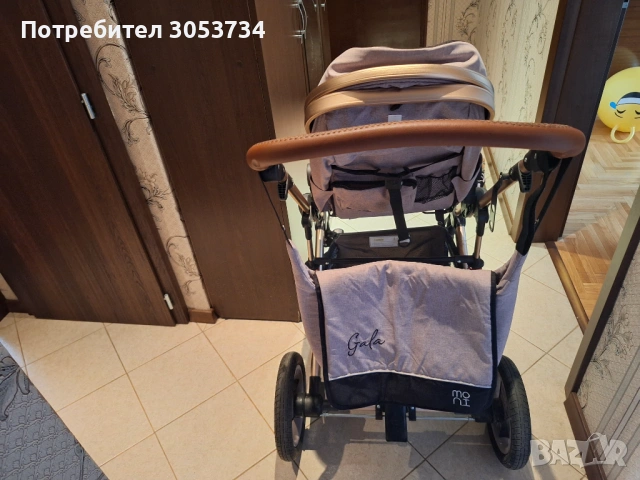 Бебешка количка Moni Gala, снимка 5 - Детски колички - 54808327