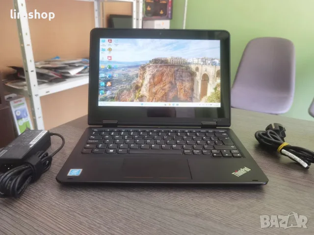 4 ядрен Лаптоп / таблет 11.6" Lenovo ThinkPad Yoga 11e | Silver N5000 / 8GB DDR4 / 256GB SSD