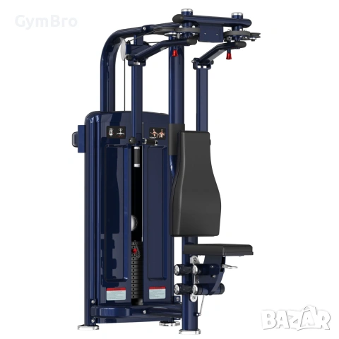 Real Leader M7PRO-1011 – професионална машина за пек дек/задно рамо - Pec Fly / Rear Deltoid
