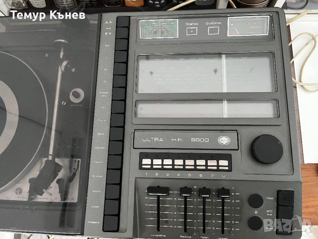 SABA Ultra Hifi 9800 Радио грамофон, снимка 2 - Грамофони - 54154699