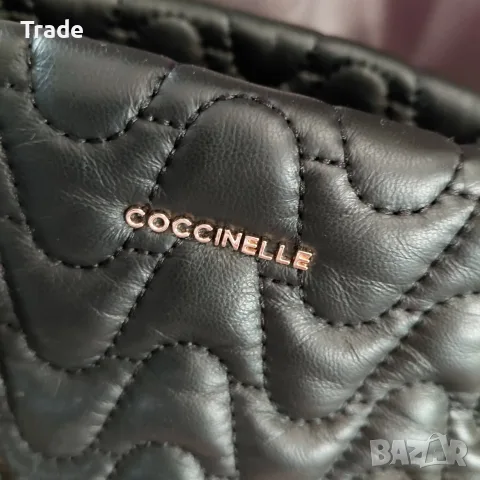 Оригинална чанта Естествена Кожа COCCINELLE  Намалена цена -43%, снимка 7 - Чанти - 55499117