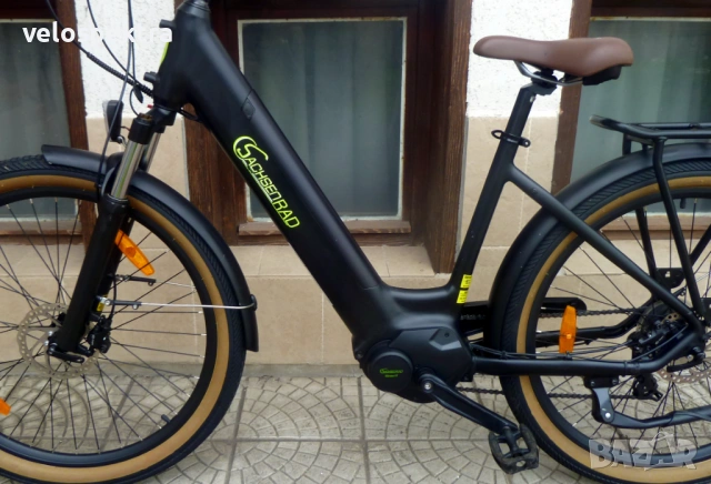 Електрически САКСЕНРАД ! ! 27.5 цола капли! Германия! Като НОВ!, снимка 5 - Велосипеди - 54103468