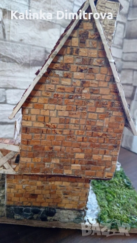 Къщичка за декорация-ръчна изработка., снимка 5 - Декорация за дома - 55072524
