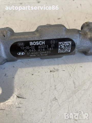 Горивна рейка Bosch за Hyundai I40 1.7 Crdi (2014) 0445214181, снимка 2 - Части - 54409048