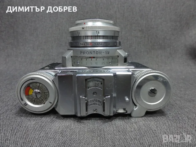 СТАР РЕТРО ЛЕНТОВ 35мм ФОТОАПАРАТ BRAUN PAXETTE GERMANY, снимка 7 - Антикварни и старинни предмети - 55526523