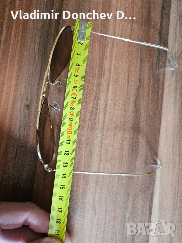 Ray-Ban Aviator - оригинални, снимка 6 - Слънчеви и диоптрични очила - 55663037