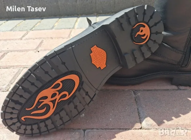 Продавам нови мото боти Harley-Davidson – №44, снимка 2 - Мъжки ботуши - 55304277
