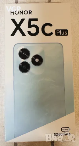 Honor X5c Plus 64GB Black-Запечатан чисто нов, снимка 4 - Други - 55629587