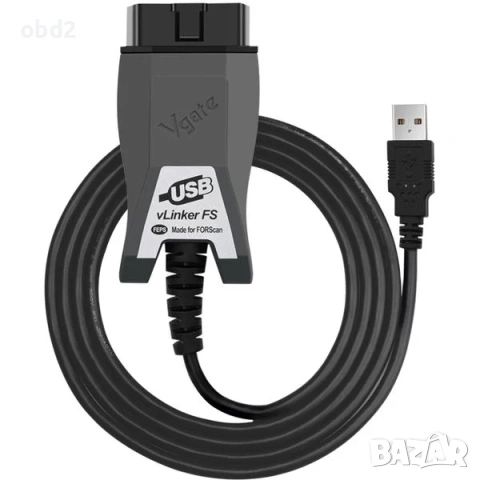 Vgate vLinker FS OBD II USB автодиагностика за Ford и Mazda, FORScan Windows