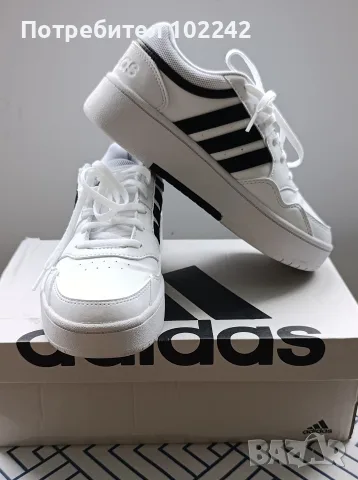 Дамски кецове на платформа Adidas Hoops 3.0 Bold