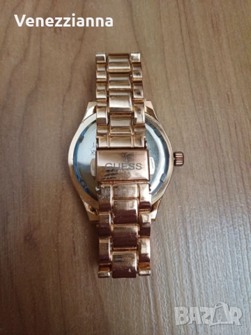 GUESS Дамски Часовник Rose Gold s Монограм, снимка 5 - Дамски - 54900462