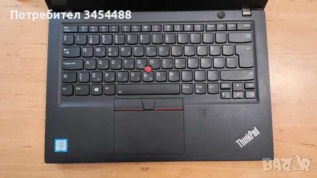 Лаптоп Lenovo T490s, 14", i5-8365U@1.60GHz, 16 RAM, 256 SSD NVMe, Touch, Win 11 Pro, кирилизация, снимка 3 - Лаптопи за работа - 55142883