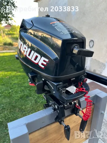 Извънбордов четиритактов двигател EVINRUDE 3.5Hp (къс ботуш, размер - S), снимка 7 - Воден транспорт - 55686822
