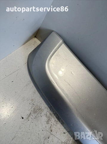 Заден спойлер сребърен за Volkswagen Touareg (2009) 7L6827933J, снимка 3 - Части - 54165842