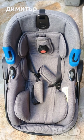 Детска Комбинирана количка KIKKA Boo VICENZA GREY 3 в 1, снимка 6 - Детски колички - 55092344