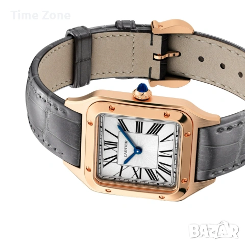 Cartier Santos - Dumont 38mm Swiss Movement Rose Gold Дамски / Унисекс Различни Варианти, снимка 3 - Дамски - 54046033