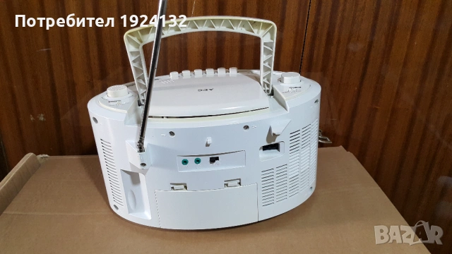 AEG CD-USB касетофон, снимка 5 - Радиокасетофони, транзистори - 54006185