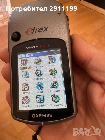 GPS Garmin Etrex, снимка 4 - Garmin - 54659330