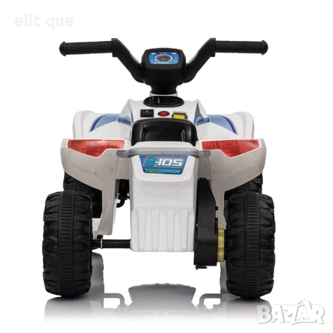 Детско акумулаторно ATV 6V 25W – Електрическо ATV с LED светлини за деца 1.5+ години, бяло, снимка 2 - Коли, камиони, мотори, писти - 55132750