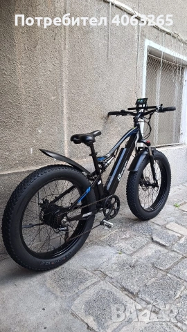 Електрически велосипед мекица Fatbike 26 цола, снимка 5 - Велосипеди - 54991434