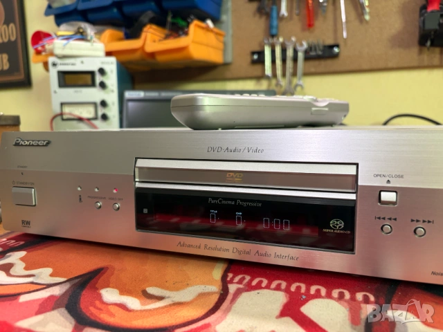 Висок клас SACD Pioneer DV-757Ai DVD-A, снимка 2 - Ресийвъри, усилватели, смесителни пултове - 54580809