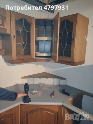 Чисто нова дъбова кухня с уреди , снимка 12 - Кухни - 54206868