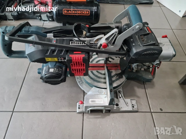 ***Топ Оферта***Акумулаторен потапящ циркуляр BOSCH GCM 18V-216 D SOLO, снимка 2 - Циркуляри - 54944151