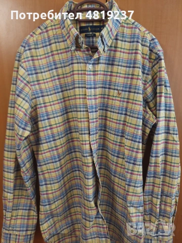Мъжка риза Polo Ralph Lauren, снимка 9 - Ризи - 54449478