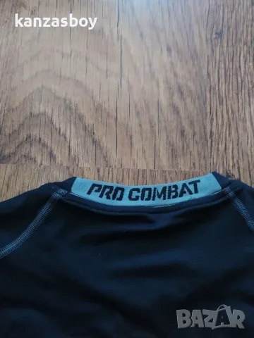 nike pro combat - страхотна мъжка тениска Л КАТО НОВА, снимка 3 - Тениски - 55694767