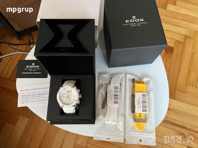 Продавам рядък часовник EDOX CLASS-1 45MM, снимка 2 - Мъжки - 54399583