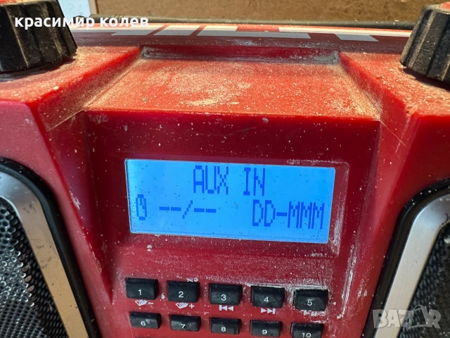строително радио "HILTI"/USB ,SD,AUX/, снимка 10 - Радиокасетофони, транзистори - 55018223