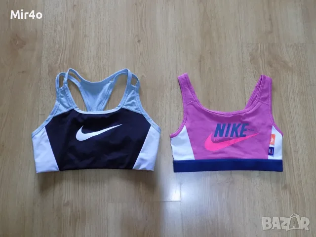 бюстие nike потник тениска риза блуза туризъм спорт крос дамско оригинал M/S