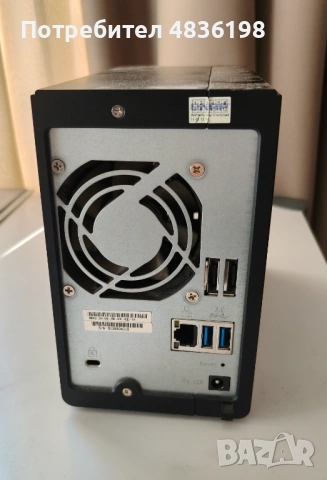 NAS: QNAP ts-219p II, снимка 2 - Друга електроника - 54653391