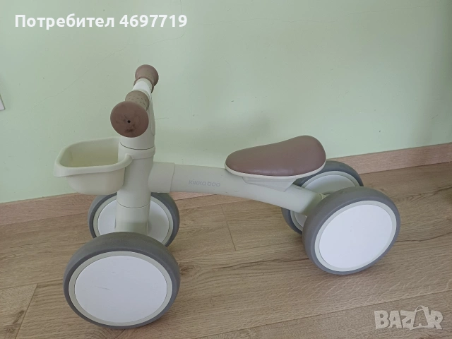 Баланс колело KikkaBoo Zipi Mint, снимка 6 - Детски велосипеди, триколки и коли - 54727060