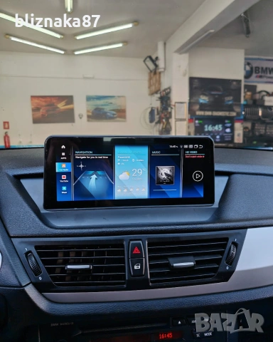 Навигация Мултимедия с Андроид 14 BMW X1 E84 WiFi Android БМВ Е84