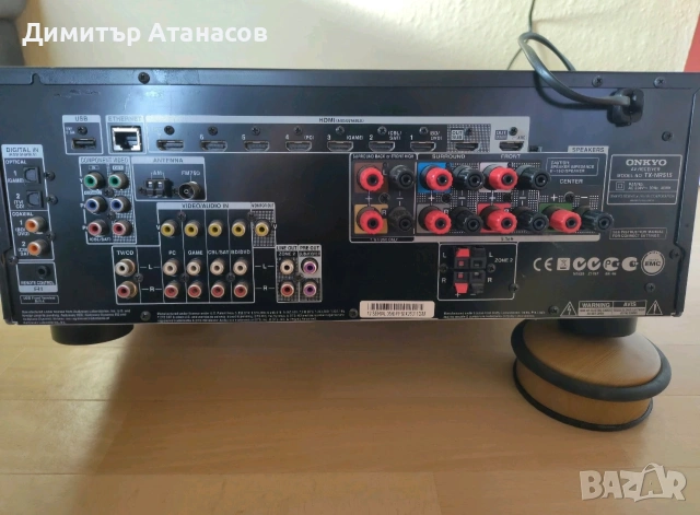 Onkyo TX-NR626 Топ състояние, дистанционно и микрофон, снимка 3 - Ресийвъри, усилватели, смесителни пултове - 54726877