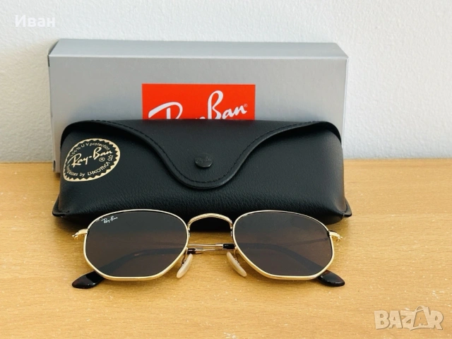 Ray-Ban Hexagonal очила нови, снимка 2 - Слънчеви и диоптрични очила - 54768623
